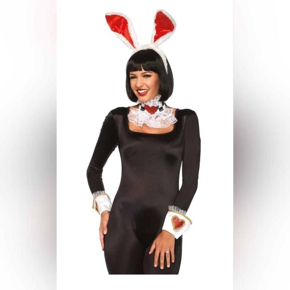 Leg Avenue Alice In Wonderland White Rabbit Costume Accessories Cosplay